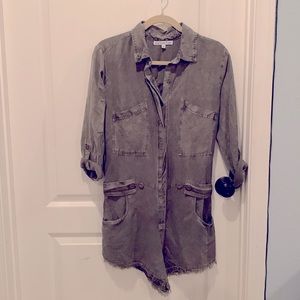 Olive green romper